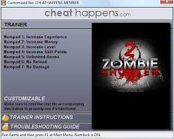Zombie shooter 2 unlock code in title/summary. Zombie Shooter 2 7 Trainer Download