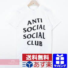 Assc Anti Social Social Club 2019ss Shatto Tee Antisocial Social Club Front Desk Logo Print Short Sleeve T Shirt Short Sleeves Cut And Sew White Size