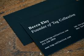 These sleek business cards feature a minimalist design where the details are what really make the cards special. What Is Your Card Type