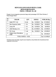 Contoh rab pembangunan tower telkomsel. File Rab Dan Gambar Kerja Bangunan Di Desa Di Blog Http Rab Gedung Desa Blogspot Com