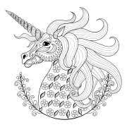 Kostenloses Ausmalbild Einhorn Die Gratis Mandala