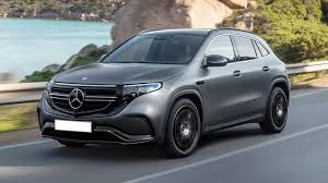 Mercedes Benz Eqa Electric Suv Puts On A Friendly Face Already Looks Like A Money Making Machine Carscoops In 2020 Benz Mercedes Benz Super Cars