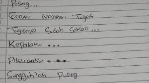 Kadang sebagai orangtua, akan kebingungan untuk membantu. Yakin Bisa Tahan Ketawa Baca 6 Puisi Buatan Anak Sd Ini Citizen6 Liputan6 Com