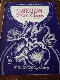 Mexican Hat Dance Sheet Music Song Jarabe Tapatio 1941 Etsy Sheet Music Mexican Hat Music Songs