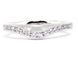 Notched Wedding Band Womens Wedding Bands Diamond Wedding Bands Wedding Bands