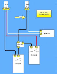 Double switches, sometimes called double pole, allow you to separately control the power being sent to multiple places from the same switch. Seperate Bath Light Fan Switch Into 2 Separate Switches Doityourself Com Community Forums