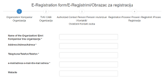 Get direct access to e registration sign up through official links provided below. E Registration Form Organization 1 1 2 Address Of The Company Download Scientific Diagram