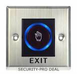 NEW DC12V IR Touchless Door Exit Button NO-Touch Door Push Release Button  LED