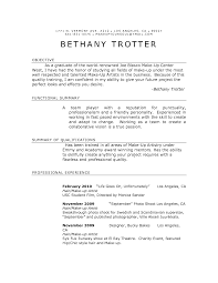 Makeup Artist Resume Samples Ipasphoto