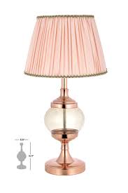With its totally translucent base, this piece is a clear winner. Emerfo Glass Table Lamp Crystal Lamp Shade
