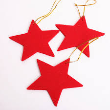 Suministros De Arte Material Reciclado Hecho A Mano Fieltro Diy De Navidad  De Los Niños En Forma De Estrella De Navidad Palm Árbol Adornos - Buy  Estrella De Navidad En Forma De