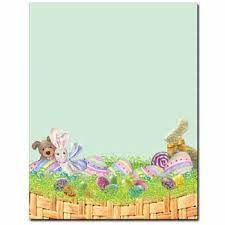 Easter egg template to print. Letter Paper Easter Basket Image Shop Doreens Briefpapierwelt