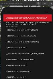 Download Showing Svg Image With React Native Svg Library However Encounter Unrecognized Font Family Error In Ios Android Works Fine Stack Overflow