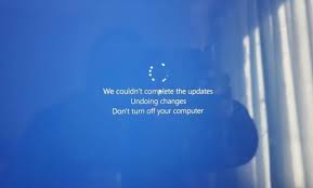 Learn How To Get Rid Of We Couldn T Complete The Updates Undoing Changes Don T Turn Off Your Computer Blue Screen Message In Win 10 Things Windows 10 Change