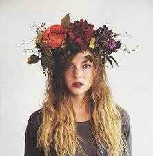 Such A Gorgeous Flower Crown Perfect For Day Of The Dead Or A Fairy Cosplay 20 Flower Headdresses Flower Headdress Floral Headdress Flower Crown