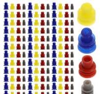 Masteelf 600pcs Waterproof Electric Wire Connector Plugs Silicone Sealing  Ideal For Automotive Electrical Connections Rubber Stopper Hole Plugs