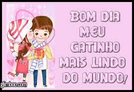 Meu querido namorado e eterna paixão da minha vida, eu quero muito que o dia de hoje seja o melhor de toda sua existência! Mensagem De Bom Dia Meu Amor Gif Get Images