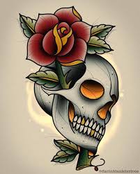 Skull N Rose Tattoo Tattoos Tattooing Tattooed Tattooart Tattooartist T Skull Rose Tattoos Traditional Tattoo Art Traditional Lighthouse Tattoo