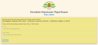 Maybe you would like to learn more about one of these? Semak Keputusan Spm 2020 Secara Online Sms 10 Jun 2021