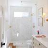 Calacatta marble bathrooms images houzz. 3