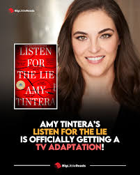Amy Tintera's bestselling novel, "LISTEN FOR THE LIE," is officially  getting a TV series adaptation by Universal! . . . . . Author Photo by  Stephanie Girard