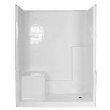 Gel Shower Stalls Kits Showers The Home Depot Shower Stall Shower Stall Kits Shower Bath