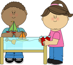 Kids Playing At A Water Table Clip Art School Kids School Kids Images Kids Clipart