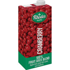Of course, it does make sense for the manufactures to do this for certain juices like cranberry which cannot have 100% as it'll be unpalatable. Rhodes 100 Cranberry Juice 1l Boxed Fruit Juice Juices Smoothies Drinks Checkers Za