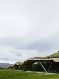 Macallan Distillery Green Roof Blends In With The Scottish Landscape Greenroof Landscapearchitecture Design Green Roof Landscape Model Roof Architecture