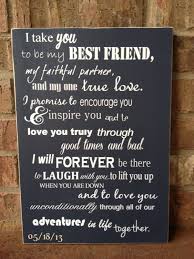 Custom Wedding Vows I Take You To Be My Best Friend Wood Etsy Wedding Vows To Husband Best Friend Wedding Friend Wedding