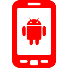 Select a local svg file (the one you generated online) Red Android Icon Free Red Phone Icons