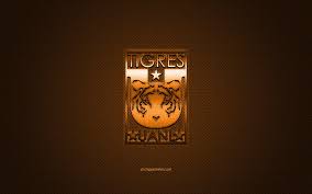En tigres se vive una nueva era. Tigres Uanl Mexican Football Club Liga Mx Orange Logo Orange Carbon Fiber Background Hd Wallpaper Peakpx