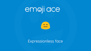 Click to download expressionless, face icon from noto emoji smileys iconset by google. Expressionless Face Emoji Ace