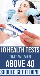 10 Health Tests That Women Above 40 Should Get It Done Health Tests Women Health Care Getting Things Done