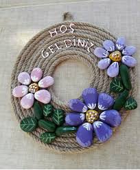 Huzur Sokagi Yasamaya Deger Hobiler Boyali Kayalar Yaratici Dekorasyon Elisleri