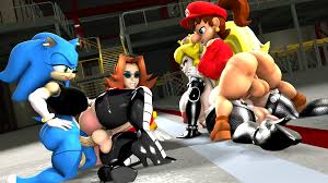 Rule34 - If it exists, there is porn of it  bowsette, mario, sonic the  hedgehog  7906315