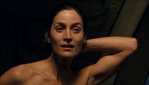 Military killer robot on mars (amee: Carrie Anne Moss In Red Planet 2000 Camoss