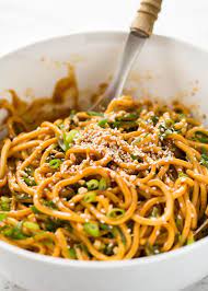 Sesame Noodles Recipe Asian Side Dishes Recipetin Eats Sesame Noodles