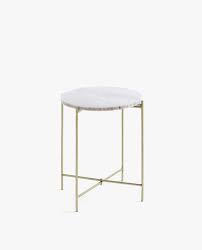 image 0 of the product 1 gray marble table table marbre table d appoint en bois mobilier de salon