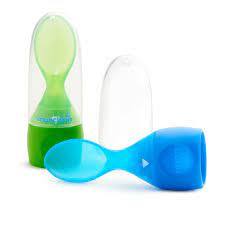 Munchkin Click Lock Food Pouch Spoon Tips 2pk Colors Vary Walmart Com