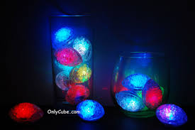 Rainbow Litecubes 8 Mode Light Up Football Ice Cubes