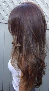 natural hairstyle for long hair braune haare frisuren haarfarben lange haare