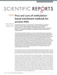 Pdf Pros And Cons Of Methylation Based Enrichment Methods