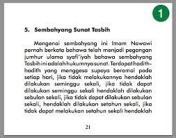 Solat sunat tasbih ini telah diajarkan. Cara Mengerjakan Solat Sunat Tasbih Ada Kelebihan Doa