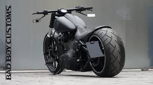 Front fender conversions ﻿steel front fender that give your bike that custom look. Harley Davidson Breakout Black Matt 280 Custombike Bad Boy Customs