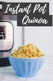 Instant Pot Quinoa This Recipe Comes Together In No Time And Is Super Easy To Set And Walk Away Perfect F Instant Pot Quinoa Instant Pot Recipes Quinoa Bites