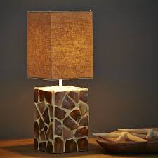 Designer Lampe Perlmutt Quadratisch Grau Gunstig Kaufen Lampe Designer Nachttischlampe