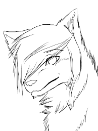 See wolf cartoon stock video clips. Omg I M Drawing This Right Away Anime Wolf Drawing Wolf Drawing Easy Wolf Drawing
