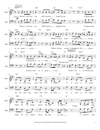 Reckless Love Sheet Music For Voice Download Free In Pdf Or Midi