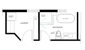 Best bathroom laundry room combo floor plans premium home design. 26 Bathroom Laundry Room Floor Plans Ideas Home Plans Blueprints Bathroom Floor Plans Bathroom Floor Plan Room Layout Design